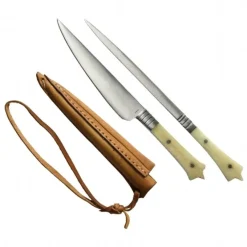 14. Bis 15. Jahrhundert Besteck Knochengriff, Klein