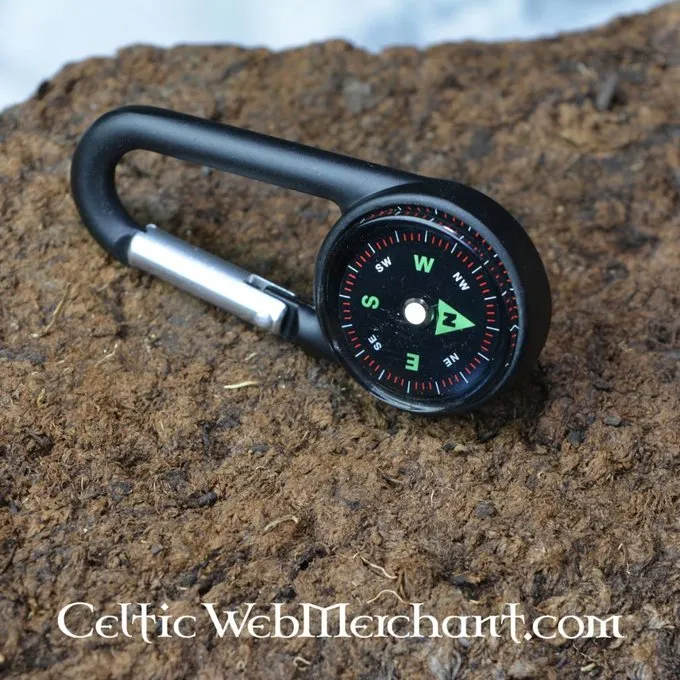 Kompass Mit Karabiner 2 Kompass Mit Karabiner – Bild 2