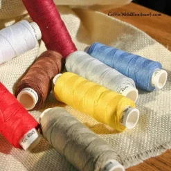 Leinengarnimporte Rot, 50 M -Celtic Web Merchant Geschaft leinengarnimporte rot 50 m 2